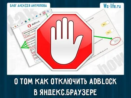 Как да изключите AdBlock в EPE