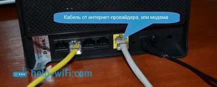 Методи за свързване на рутер D-Link на пример D-Link DIR-615 (D-Link) Как да се свържете с рутер D-Link за пример D-Link DIR-615