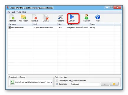 Как да конвертирате Word за Excel
