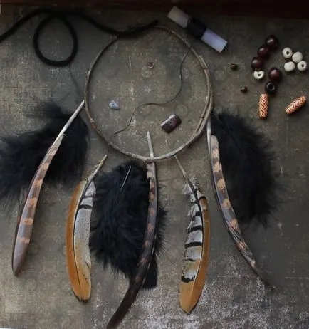 Как да направим Dreamcatcher със собствените си ръце - майсторски клас и идеи амулет Talisman, Sweet Home - ръка