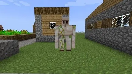 Как да се изгладят голем в Minecraft, Minecraft 1 (да се направи голем Minecraft) Как да си направим желязната Голем, в Minecraft, Minecraft 1