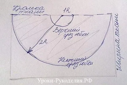 Как да шият дълга пола за лятна бързо - бродирани уроци