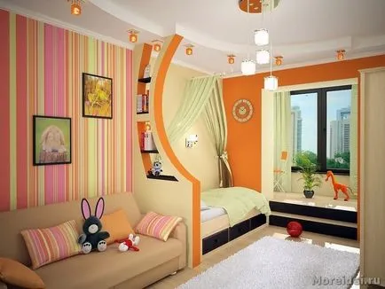 Как да се съчетаят възрастен спалня с деца