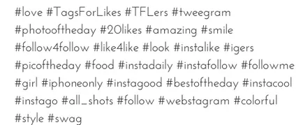 Как да се маркира в instagrame