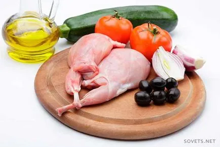 Как да се готви вкусно заек - стъпка по стъпка със снимки