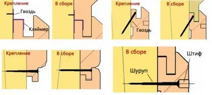 Befejező egy fából készült fal