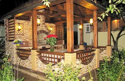 Hogyan díszítik a pavilonban Hogyan díszítik a pavilonban