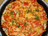 Картофи с гъби и домати, печени в пещ (картофи с гъби и домати, печени в пещ) Картофи с гъби и домати, печени в пещ