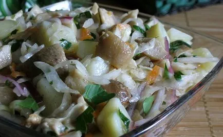 Картофи с гъби и домати, печен в пещ или пържени в тиган