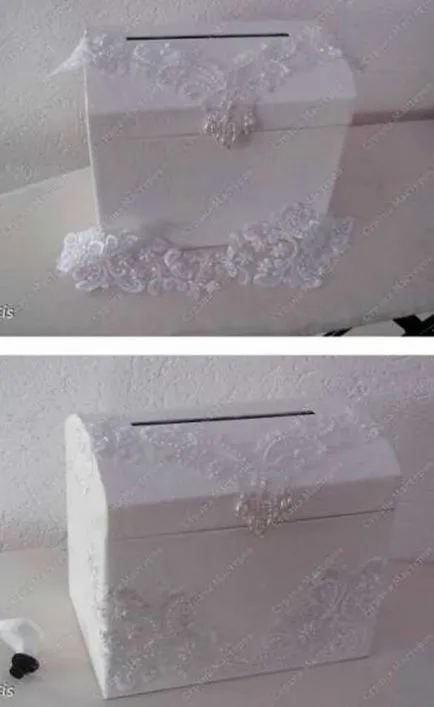 Кутии за пари за сватба със собствените си ръце - стъпка по стъпка съветника клас