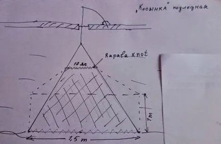 Шал за зимен риболов 1