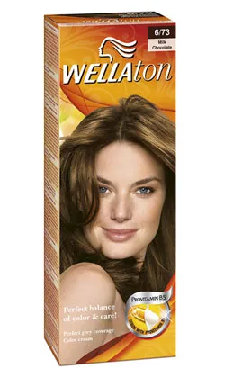 боядисване на коса wellaton (vellaton) карстов сметана и мус