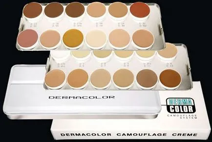 Kryolan dermacolor мнения камуфлаж крем