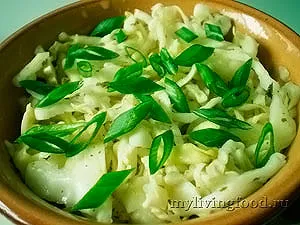 Кисело зеле без сол