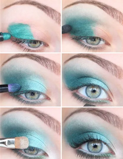 Eye стъпка по стъпка грим