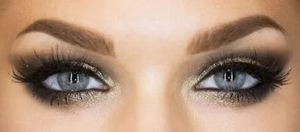 Грим съвети с черни сенки и техника (правят черни сенки) Грим със съвети черни сенки и машини
