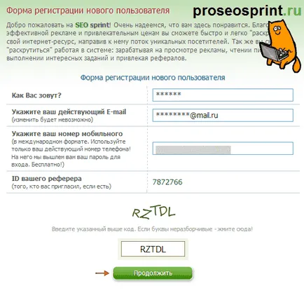 Mi a helyszínen seosprint