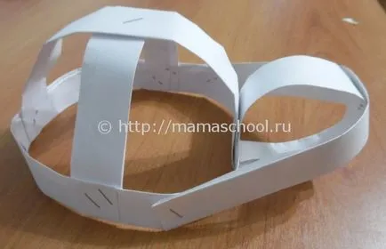 Wolf маска на хартия с ръцете си, как да се направи вълк маска от хартия