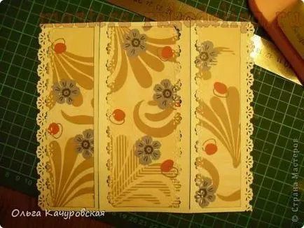 Майсторски клас на Scrapbooking пликове без шаблони (модели) Майсторски клас на Scrapbooking шаблони без пликове