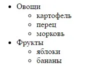 списък на много нива в HTML как да създавате и стилизирам