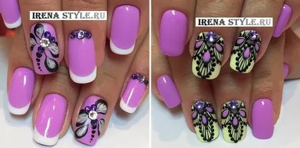 Модни Nails върху 2017 квадратни нокти снимка стилни идеи