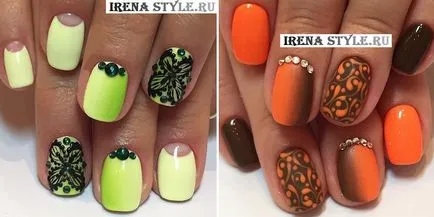 Модни Nails върху 2017 квадратни нокти снимка стилни идеи