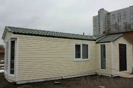 Mobile къща, изграждане на блог