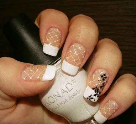 Fashion Nails шарени 2017-2018 - снимка идеи, красив маникюр с модел на къси и дълги