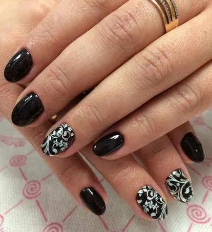 Fashion Nails шарени 2017-2018 - снимка идеи, красив маникюр с модел на къси и дълги