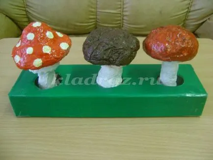 Фалшиви гъби с ръцете си