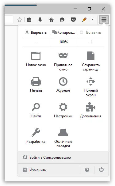 Създаване изрично панел в Firefox