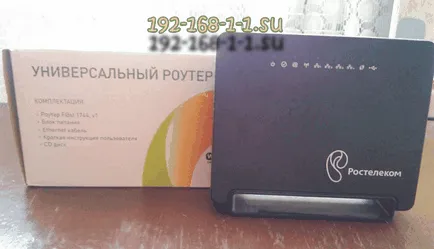 Създаване на рутера Rostelecom sagemcom 2804 v7