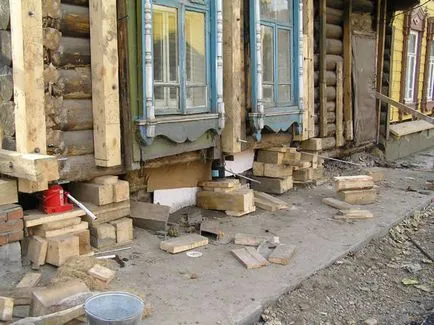 В старата къща на нова основа може да бъде изградена със собствените си ръце