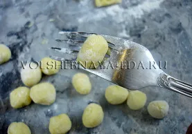 Gnocchi рецепта със снимка, магия