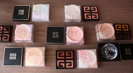 Нови и стари прах Givenchy - Prisme Libre и Poudre преглед премиера, сравнение на снимки, Elia Чаба