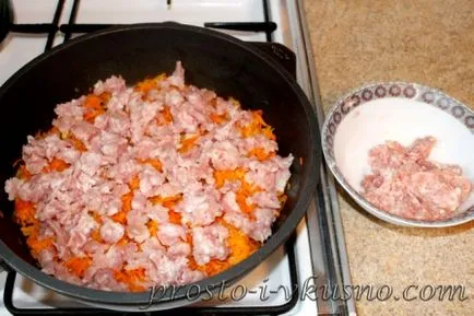 Много мързеливи зеле ролки
