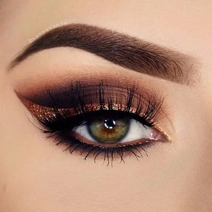 Характеристики грим за брюнетки