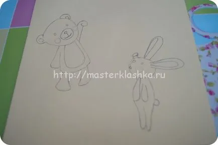 Майка Рожден карта с ръцете си, masterklashka