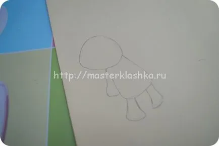 Майка Рожден карта с ръцете си, masterklashka