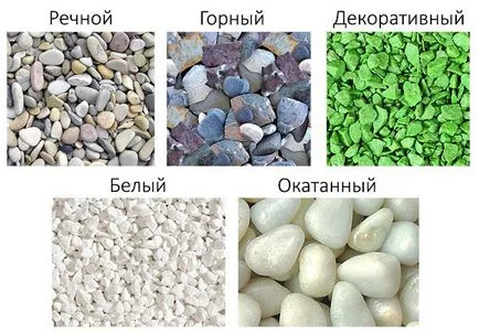 Различията Чакъл и трошляк - вида и характеристиките на тези материали