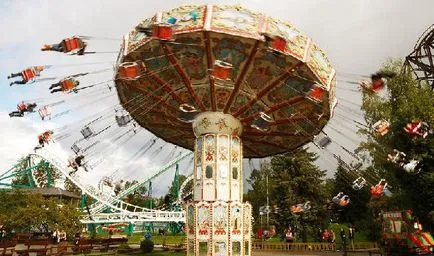 Victory Park (София) по време на работа, както и списък на забележителности