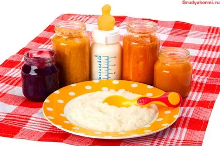 Първите твърди храни (Коморовски) въвеждането на маса от месец от лекаря, основните правила на хранене