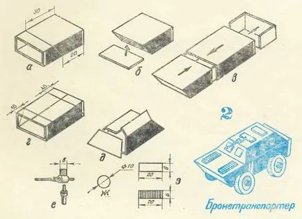 Занаяти на кутиите със собствените си ръце Детска работилница със снимки и видео (от кашони) Занаяти на кутиите със собствените си ръце Детска работилница със снимки и видео