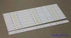 Свързване светодиоди - линия и модули