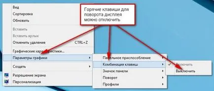 Hogyan forgatni a képernyőn egy laptop