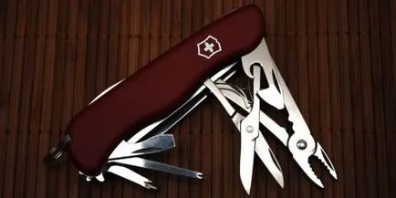Пациентите, включени в швейцарски нож (Victorinox) Включените в швейцарски нож