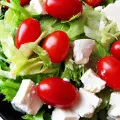 Салата с домати, сирене и чесън рецепти чери fetaksoy, фета