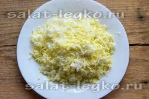 Салата с пиле, гъби и домати рецепта със снимка