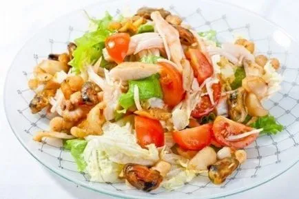 Салата с морски дарове микс най-прости и вкусни рецепти