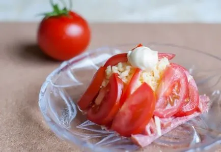 Салата с домати и сирене 1